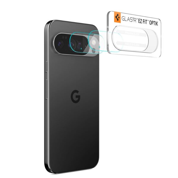 CREATOR: gd-jpeg v1.0 (using IJG JPEG v62), quality = 80 Spigen Optik Glas.tR Camera Cover 2-pack for Google Pixel 10 Pro XL - Cleareng