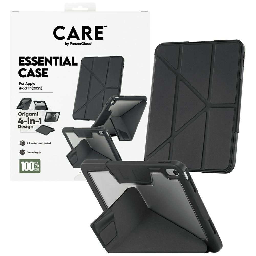 Care by PanzerGlass Y fold case for iPad 11" 2025 (11th gen.) - blackeng