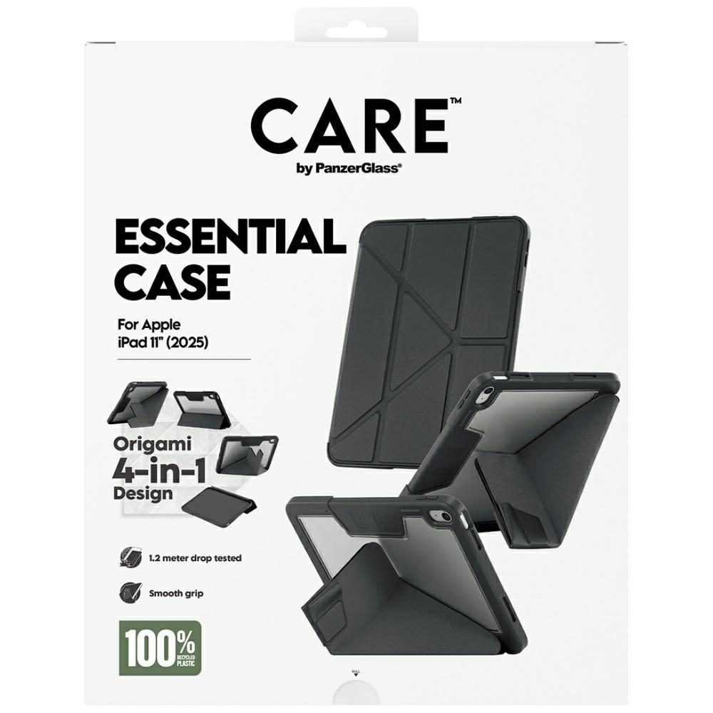 Care by PanzerGlass Y fold case for iPad 11" 2025 (11th gen.) - blackeng