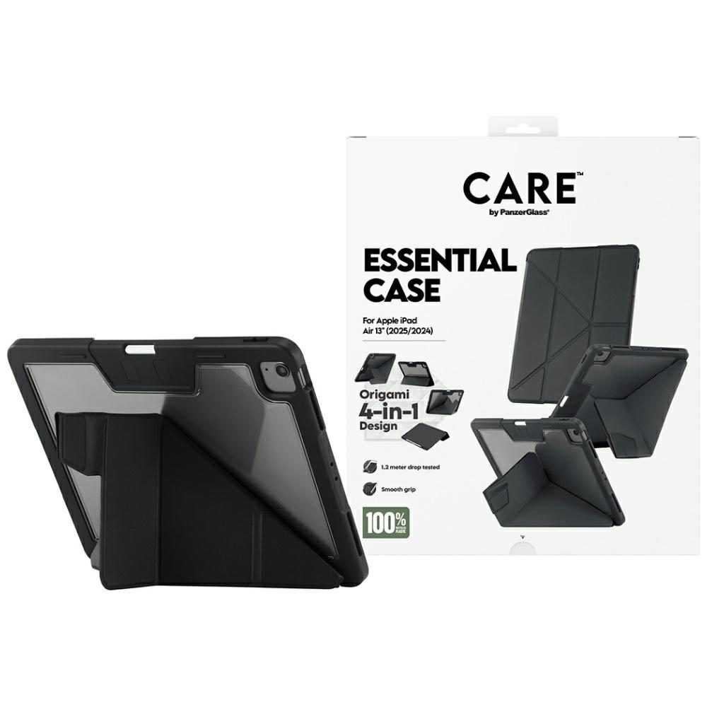 Care by PanzerGlass Y fold case for iPad Air 13" 2024 / 2025 - blackeng