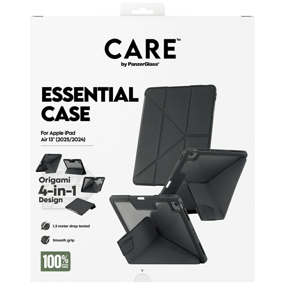 Care by PanzerGlass Y fold case for iPad Air 13" 2024 / 2025 - blackeng