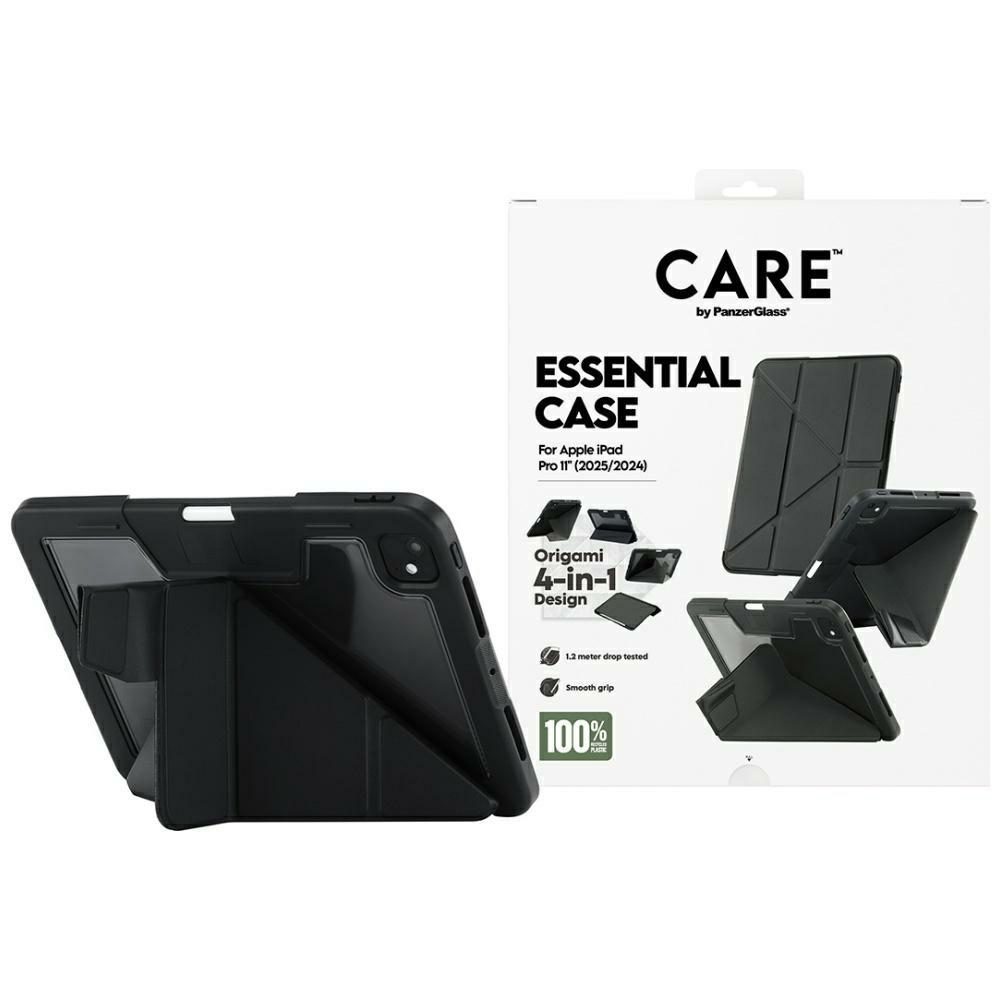 Care by PanzerGlass Y fold case for iPad Pro 11" 2025 / 2024 - blackeng
