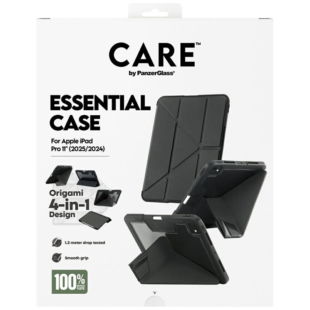 Care by PanzerGlass Y fold case for iPad Pro 11" 2025 / 2024 - blackeng