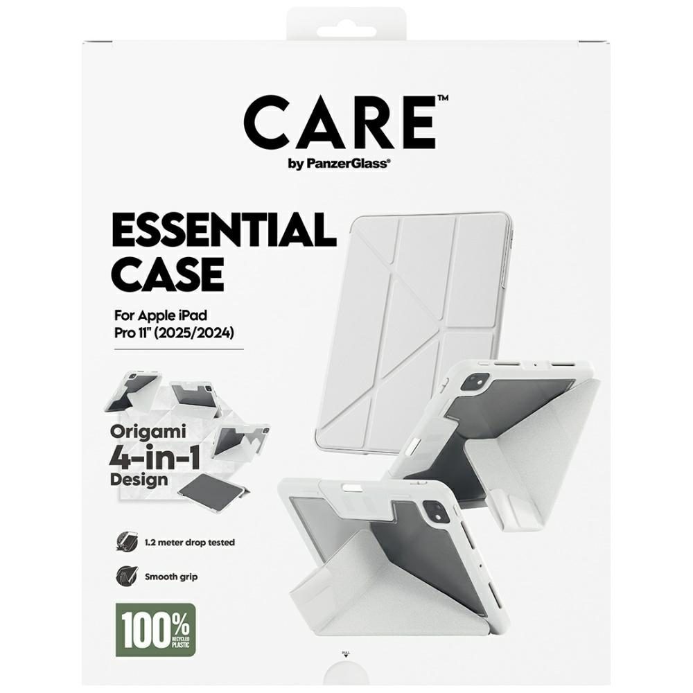 Care by PanzerGlass Y fold case for iPad Pro 11" 2025 / 2024 - light grayeng