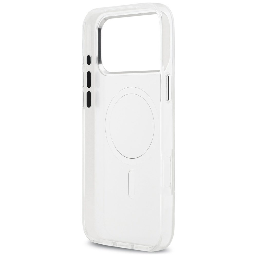 Karl Lagerfeld IML Aquarelle Karl & Choupette & Logo MagSafe Case for iPhone 17 Pro Max - Whiteeng