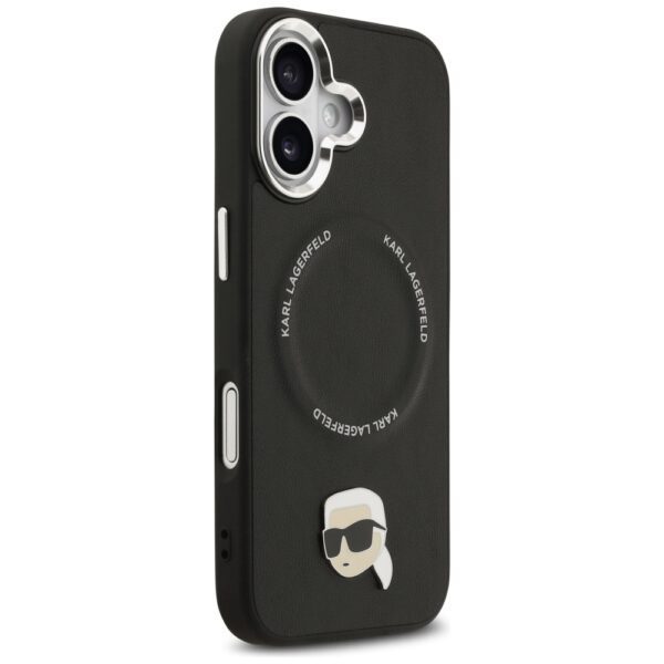 Karl Lagerfeld Karl Pin MagSafe Case for iPhone 17 - Blackeng