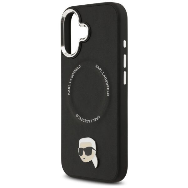 Karl Lagerfeld Karl Pin MagSafe Case for iPhone 17 - Blackeng