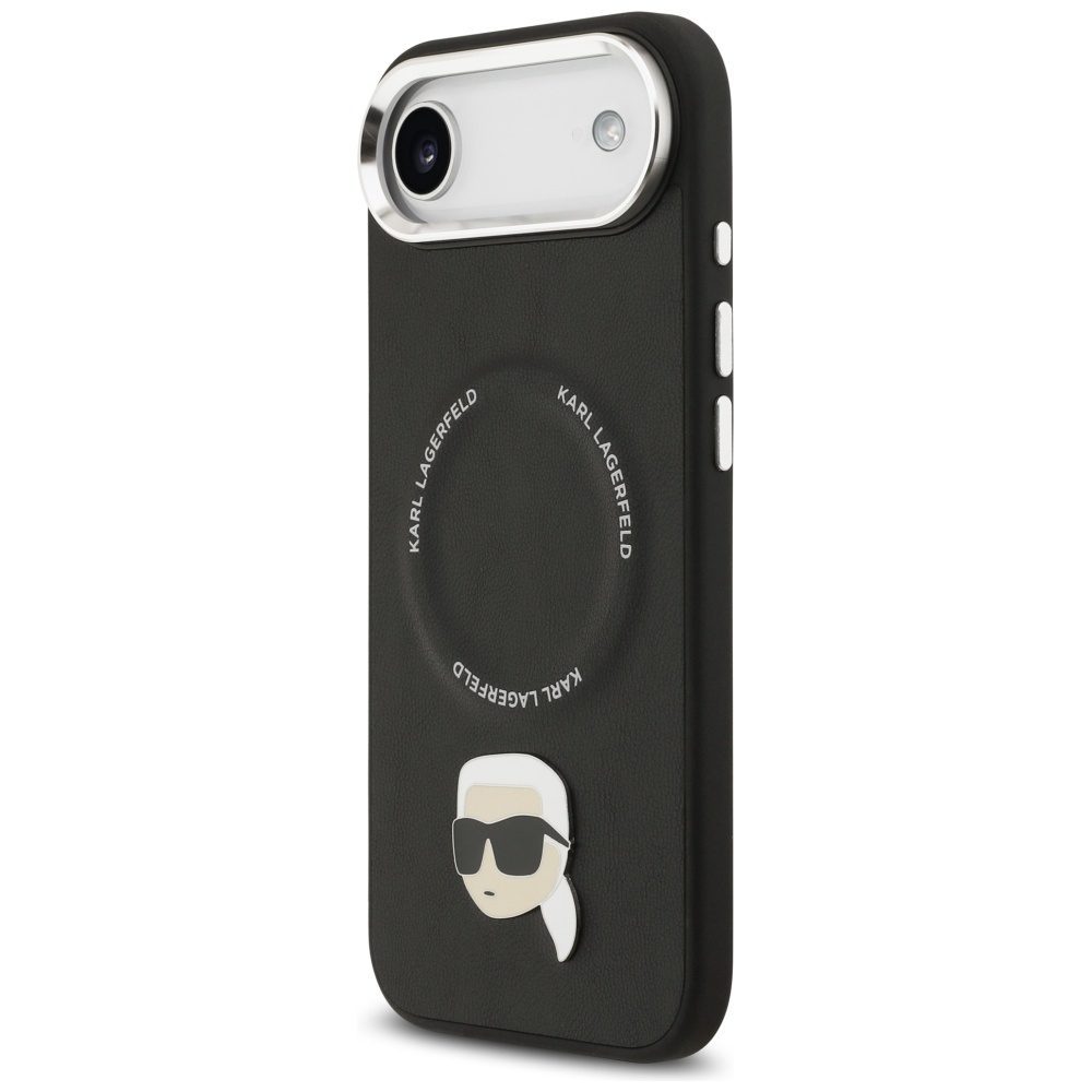 Karl Lagerfeld Karl Pin MagSafe Case for iPhone Air - Blackeng