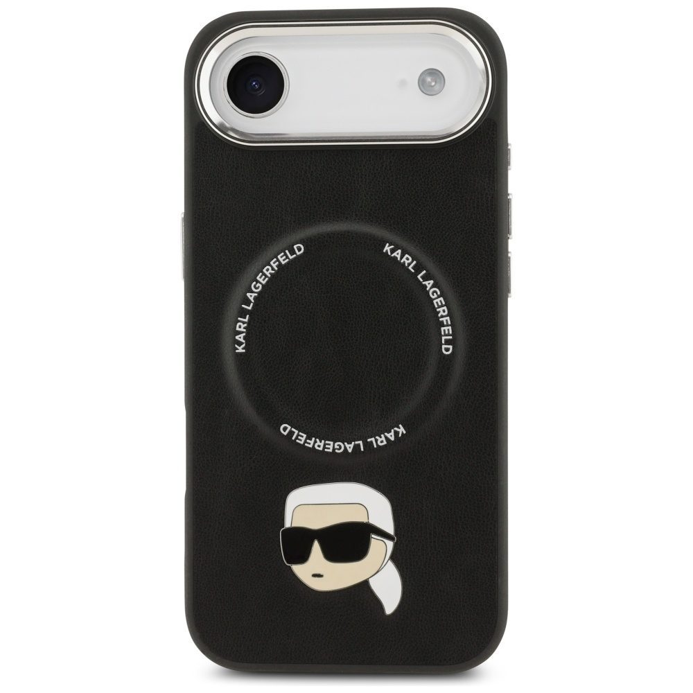 Karl Lagerfeld Karl Pin MagSafe Case for iPhone Air - Blackeng
