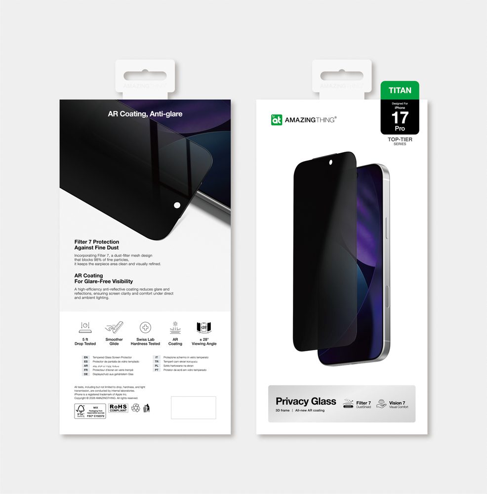 iPhone 17 Glass_Titan Filter 7(6.10 印刷文件) AmazingThing Titan Vision 7 Tempered Glass for iPhone 17 Pro Privacyeng