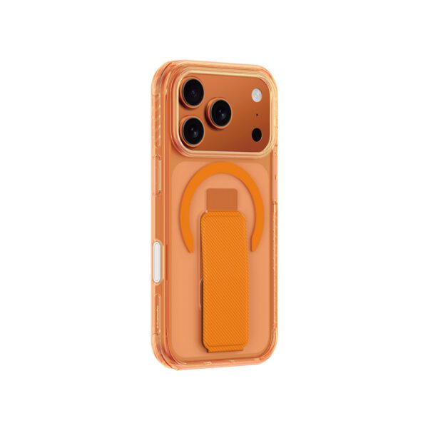 AmazingThing Titan Pro Holder case for iPhone 17 Pro compatible with MagSafe - orangeeng