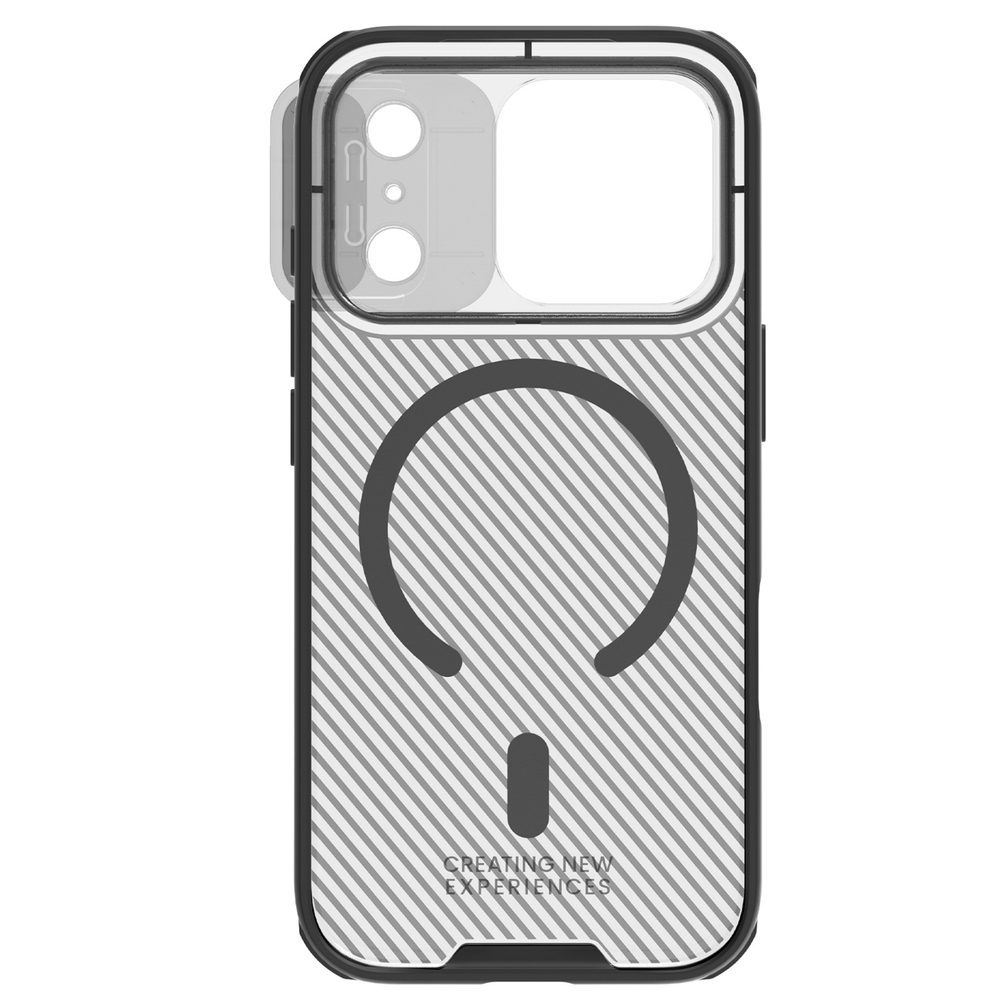 CamShield Pro Magnetic Case IP17 Pro Transparent blackpol