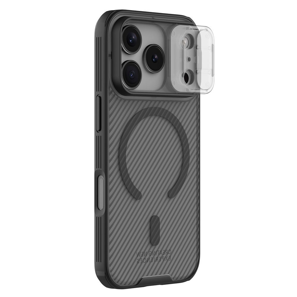 CamShield Pro Magnetic Case IP17 Pro Max Transparent blackpol