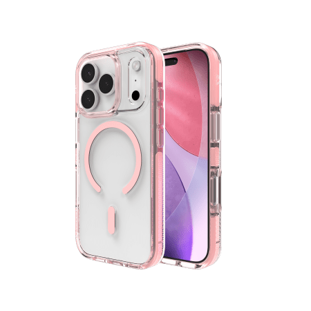 201666_1 ZAGG Santa Cruz Snap MagSafe Case for iPhone 17 Pro - Pinkeng