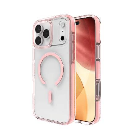 201667_1 ZAGG Santa Cruz Snap MagSafe Case for iPhone 17 Pro Max - Pinkeng