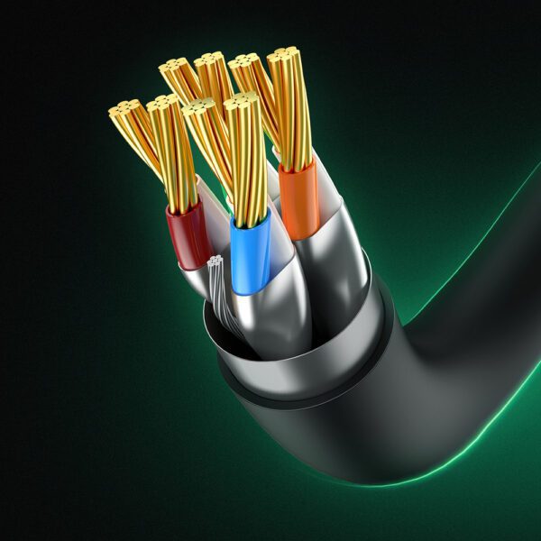 Baseus High Speed ​​Cat 8 40 Gb/s Ethernet cable 5 m - blackeng