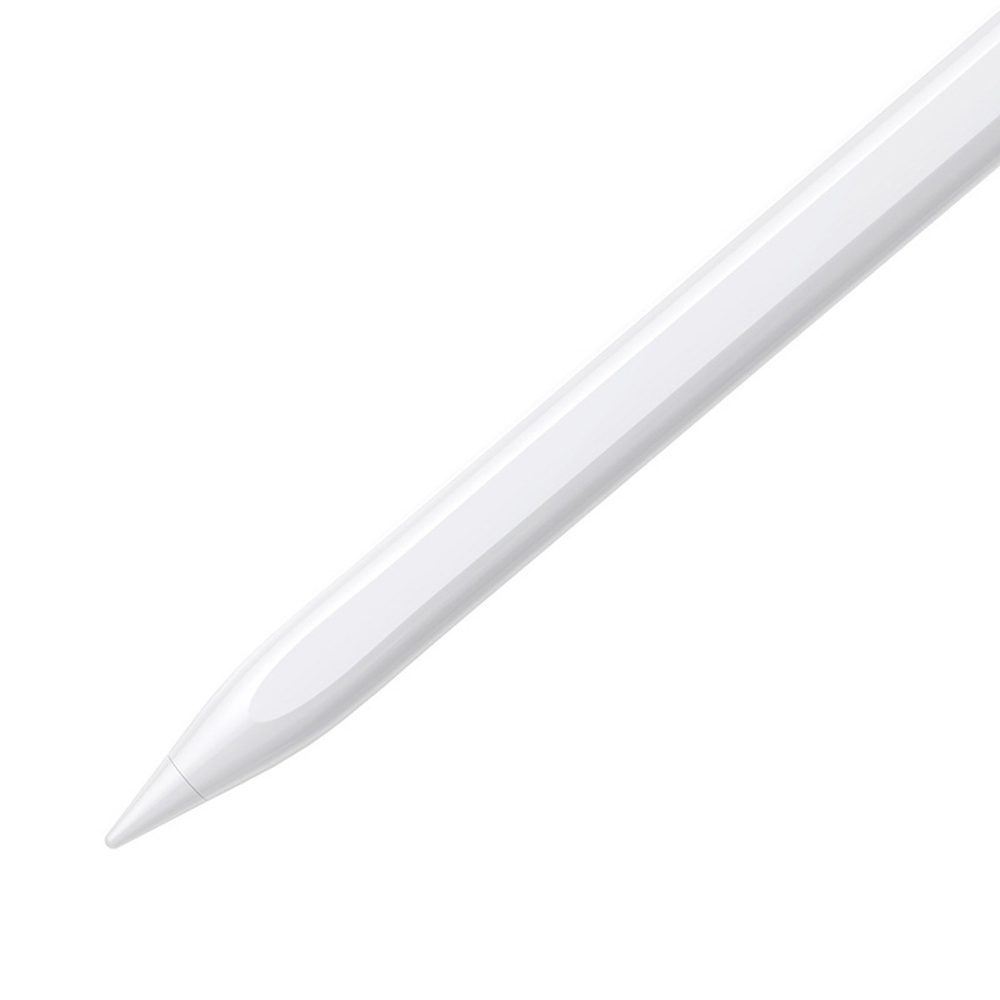 201814_3 Baseus Smooth Writing 3 Active Stylus, Wired Rechargeable Stylus (Writing Angle Detection Version) - Whiteeng