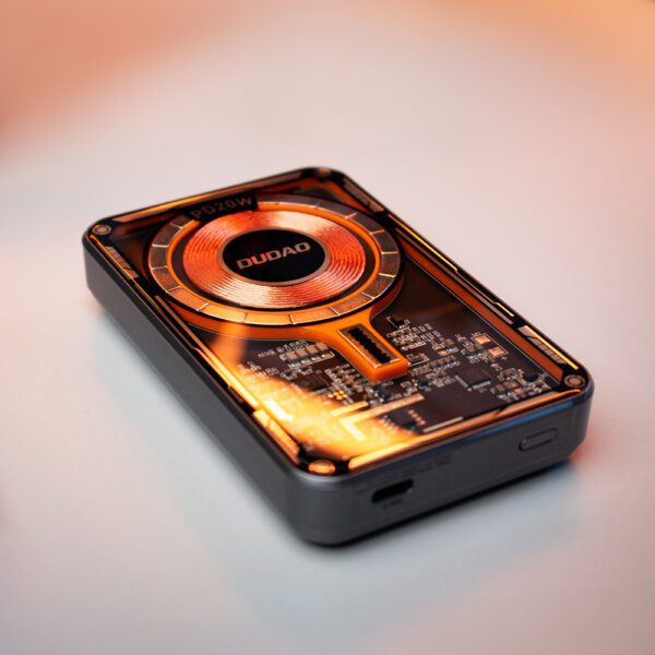 Dudao TGK1 power bank with MagSafe wireless charger 20W 10000mAh black (TGK1-black)eng