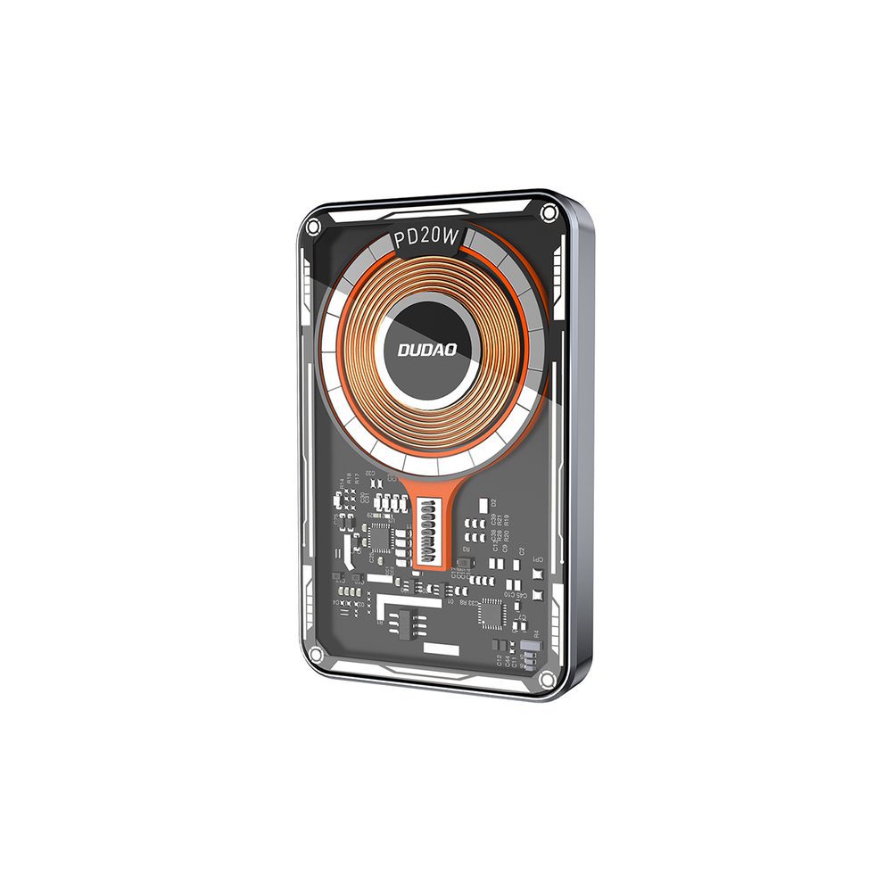 Dudao TGK1 power bank with MagSafe wireless charger 20W 10000mAh black (TGK1-black)eng