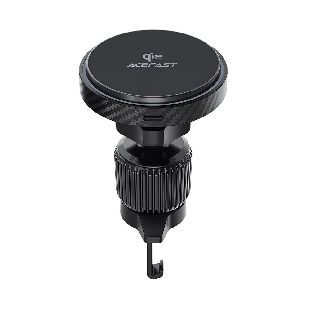 Acefast D33 Car Holder with Qi2 15W Magnetic Charger for Air Vent - Blackeng