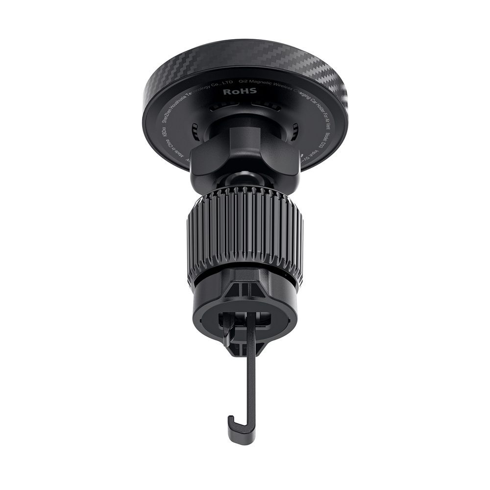 Acefast D33 Car Holder with Qi2 15W Magnetic Charger for Air Vent - Blackeng