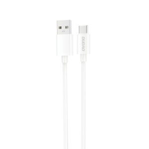 Dudao L4ST USB-A / USB-C cable 2A 1m - whiteeng