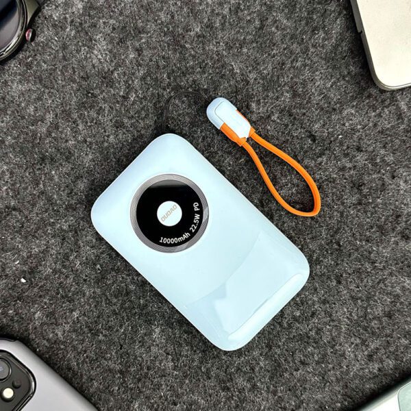 201847_4 Powerbank Dudao K21 Mini 10000mAh 22.5W USB-A / USB-C - blueeng