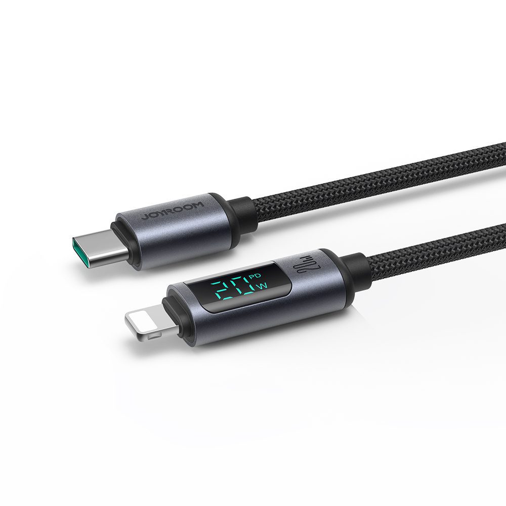 Joyroom Prism Series A16 Lightning / USB-C PD 20W 1.2m cable - blackeng