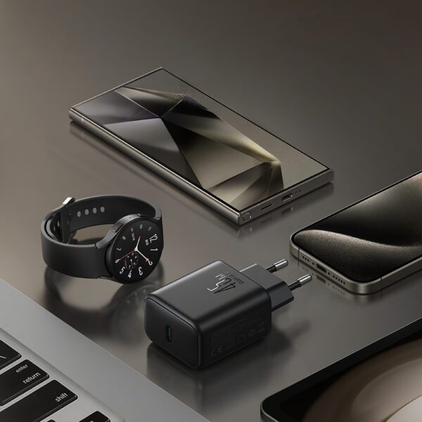 Joyroom JR-TCG13 45W GaN Wall Charger for Samsung Ultra - Blackeng