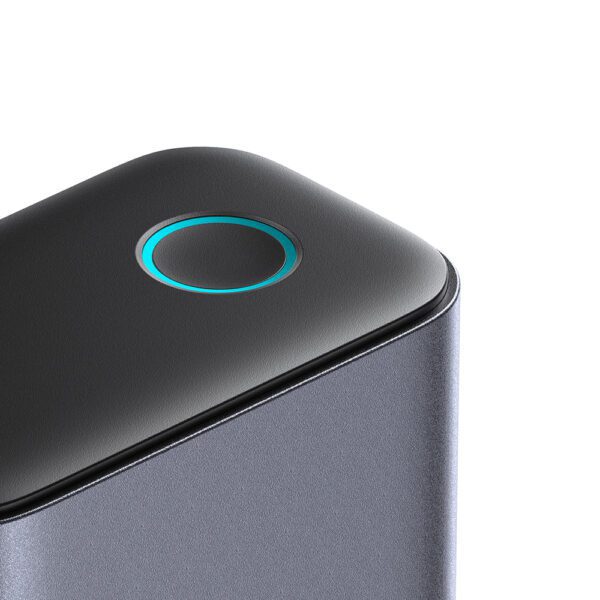 Joyroom JR-TCM02 Multiport GaN Charger 65W EU 4x USB-C 2x USB-A - Dark Grayeng