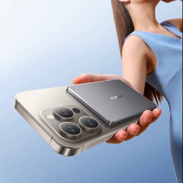 Powerbank Joyroom JR-PBM08 5000mAh 20W ultra-thin with inductive charging - grayeng