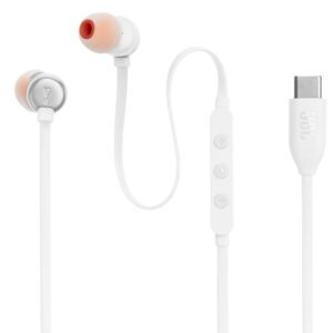 JBL Tune 310C In-Ear USB-C Headphones Whiteeng