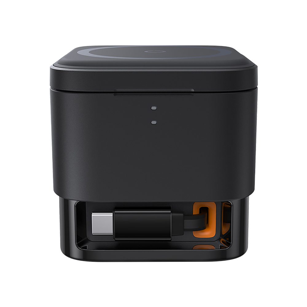 Baseus MagPro 3in1 25W MagSafe Compatible Inductive Charger for Phone and Smartwatch - Blackeng