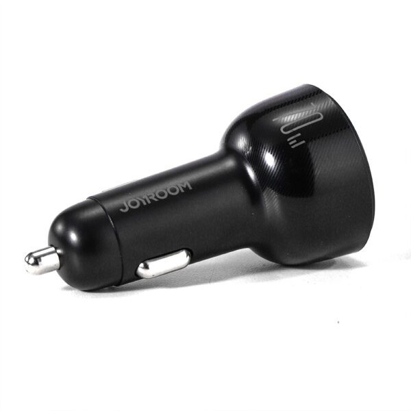 201931_12 Joyroom car charger 70W with 3 ports: USB, 2 x USB C black (JR-CL26)eng