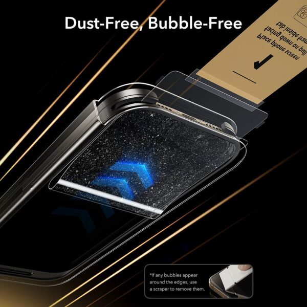 CREATOR: gd-jpeg v1.0 (using IJG JPEG v62), quality = 80 ESR UltraFit Armorite Pro Tempered Glass for iPhone 17 Pro - Cleareng