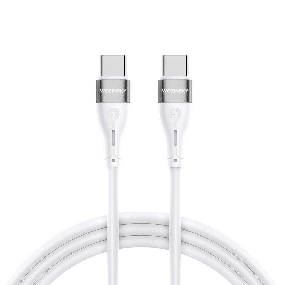 201937_1 Wozinsky WSTCC2 USB-C / USB-C PD 65W cable 2 m - whiteeng