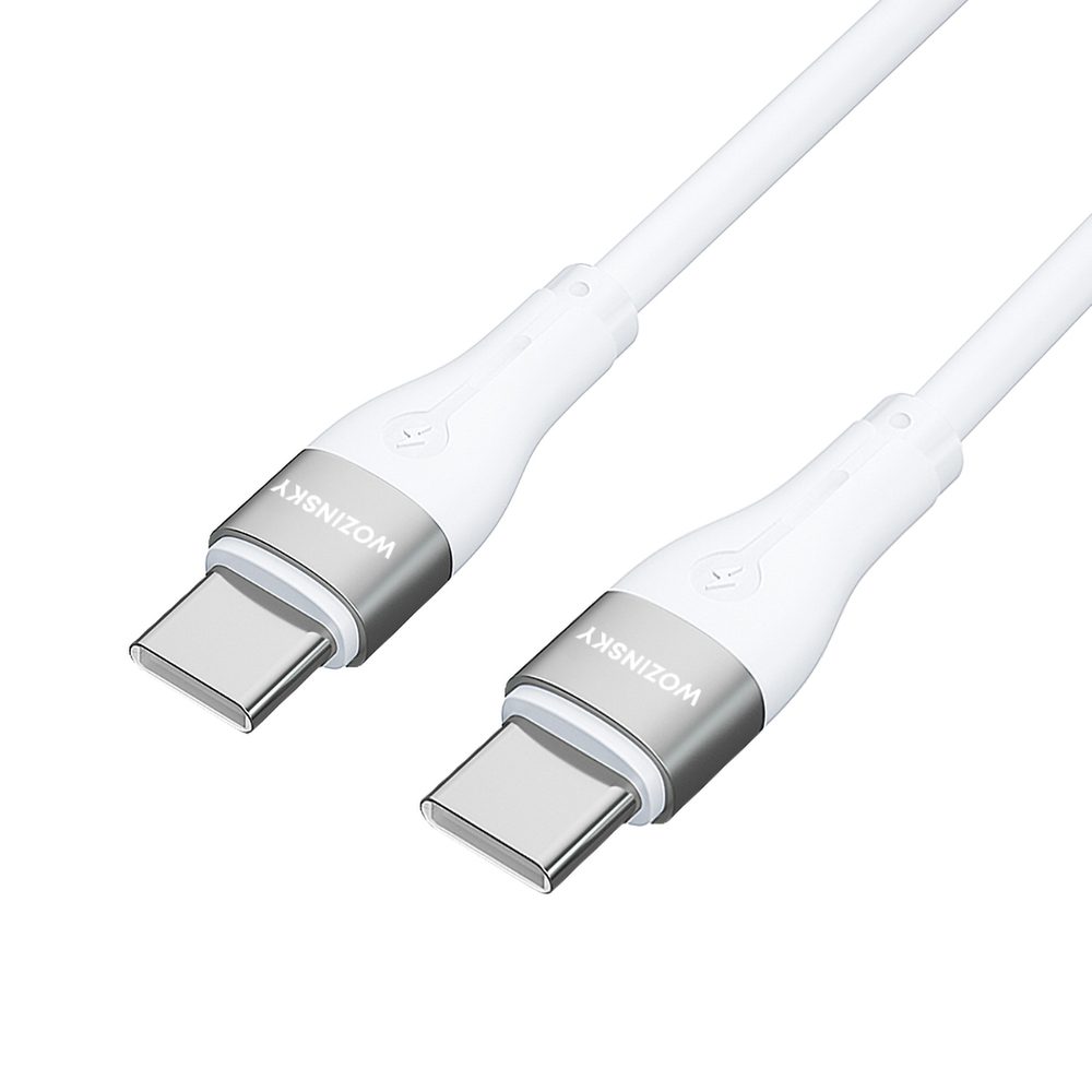 201937_2 Wozinsky WSTCC2 USB-C / USB-C PD 65W cable 2 m - whiteeng