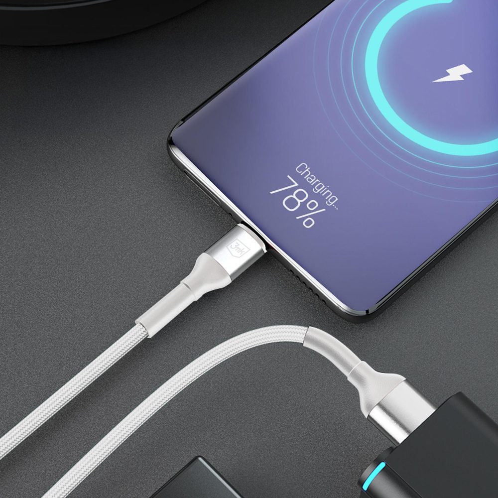 202364_4 3mk Hyper Cable N-SERIES USB-A / MicroUSB 1m 5V/2.4A 12W / whiteeng