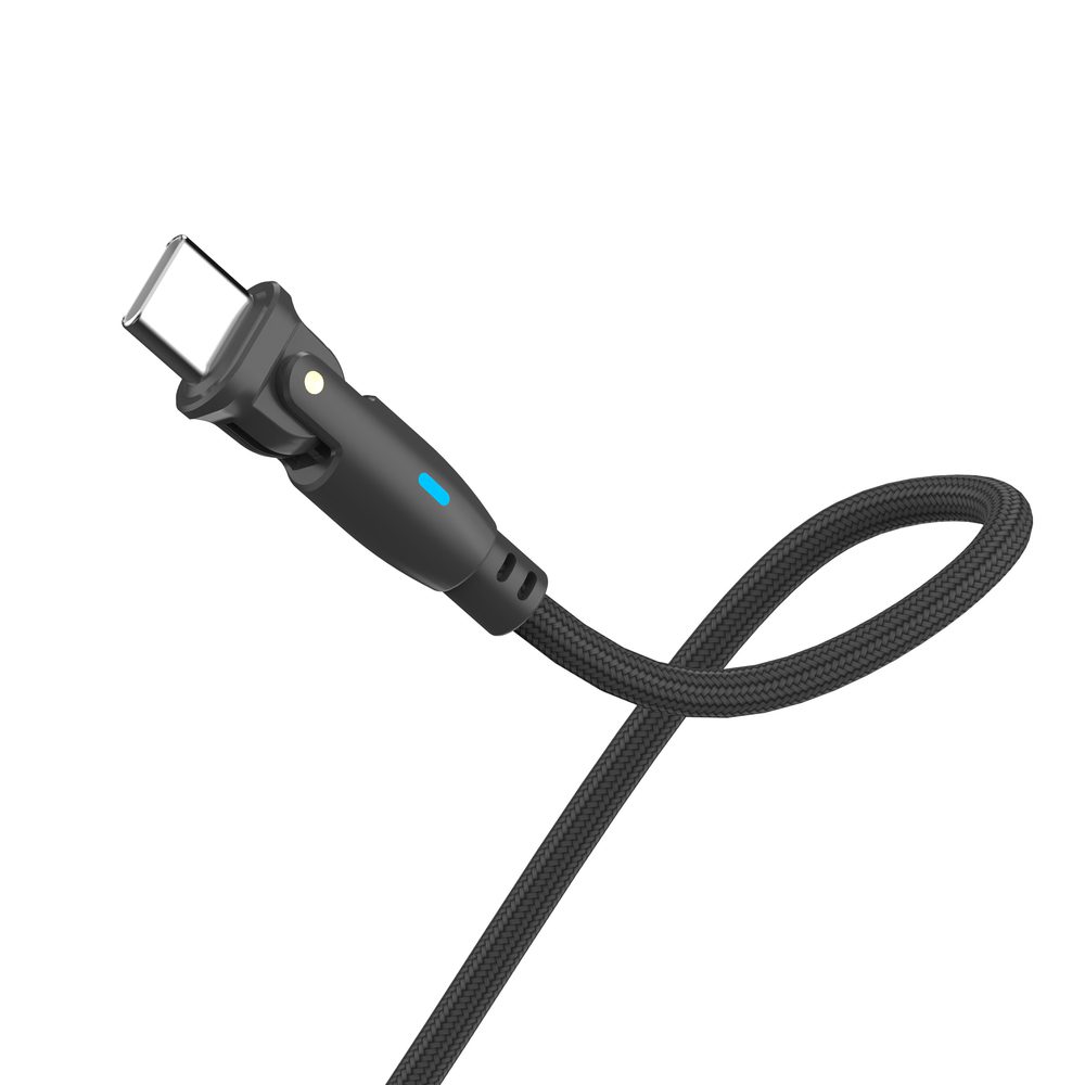 202371_9 3mk Hyper Cable 3mk Hyper Cable N-SERIES USB-C / USB-C 2m 20V/3A 60W / blackeng