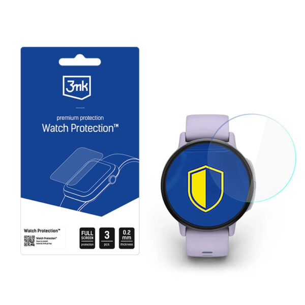 202866_1 3mk Watch Protection FlexibleGlass hybrid glass for the smartwatch display for Garmin Bounce 2eng