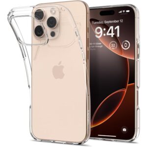 Spigen Liquid Crystal iPhone 16 Pro Case - Cleareng