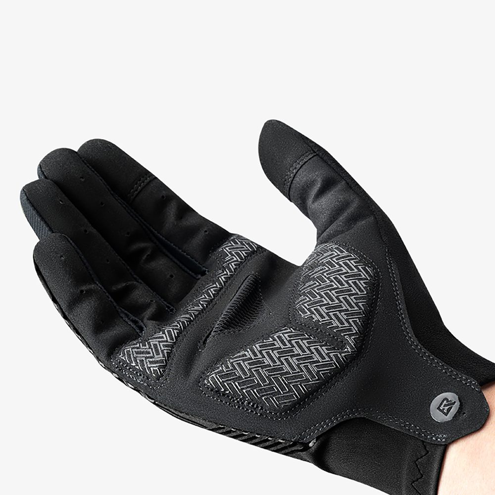 Rockbros cycling gloves spring/summer/autumn, full, size: M - blackeng
