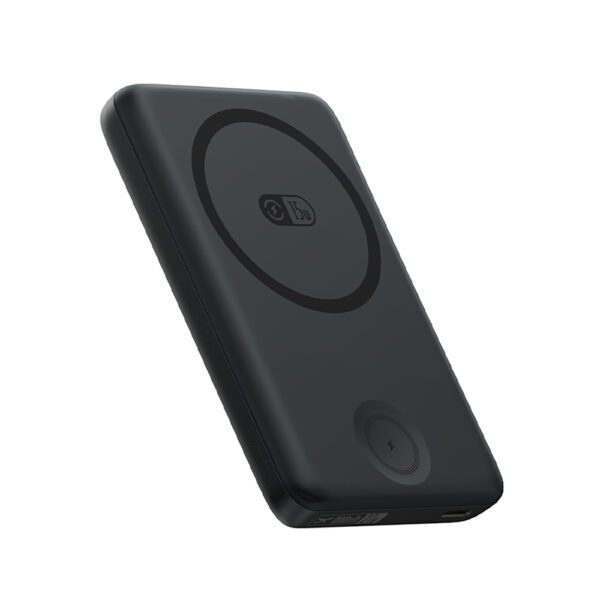 Powerbank Baseus EnerFill FT11 10000mAh 27W kompatybilny z MagSafe, do Apple Watch i smartfonów z kablem USB-C 20V/3A 30 cm - czarnypol