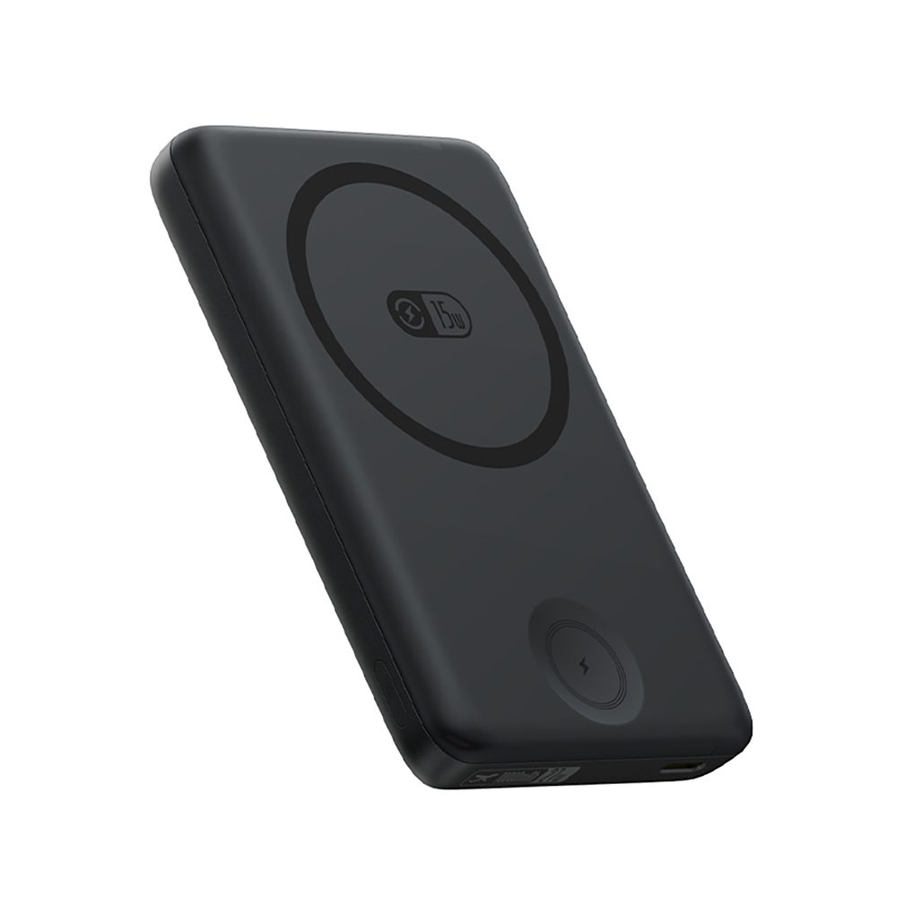 Powerbank Baseus EnerFill FT11 10000mAh 27W kompatybilny z MagSafe, do Apple Watch i smartfonów z kablem USB-C 20V/3A 30 cm - czarnypol