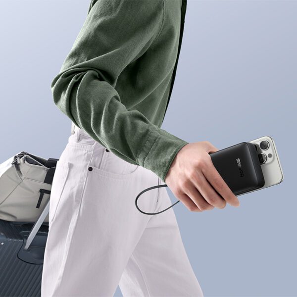 203124_10 Powerbank Baseus Bipow 2 20000mah 20W z cyfrowym wyświetlaczem z wbudowanym kablem USB-C - czarnypol