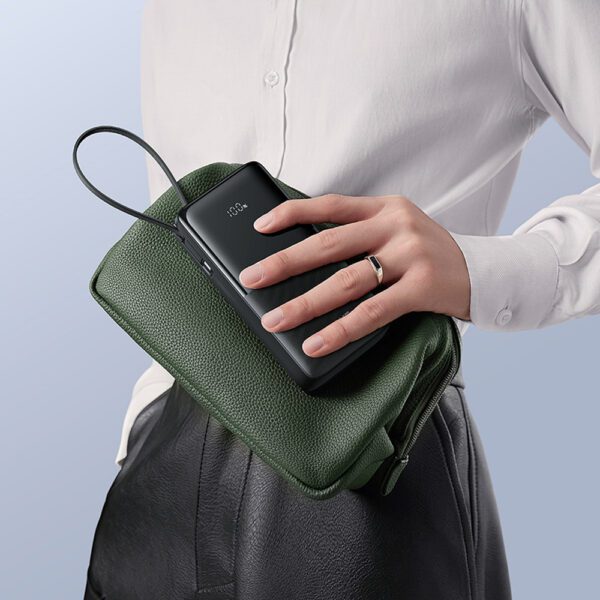 203124_8 Powerbank Baseus Bipow 2 20000mah 20W z cyfrowym wyświetlaczem z wbudowanym kablem USB-C - czarnypol