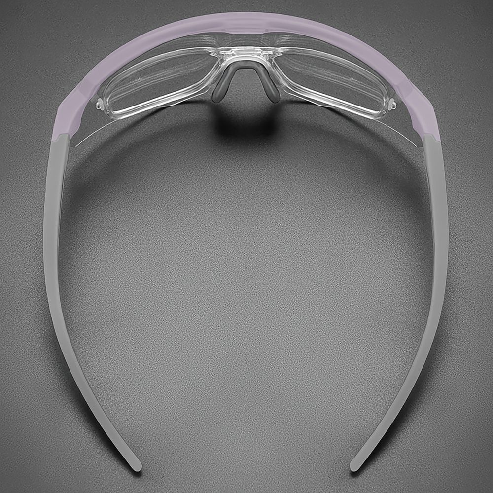 203127_4 Rockbros Polarized Cycling Glasses with UV Protection and Corrective Insert - Purpleeng