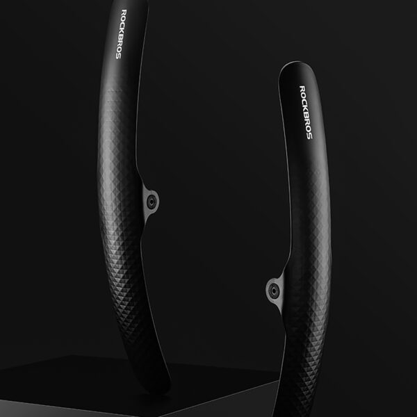 Rockbros 28210007001 bicycle fender, universal, adjustable - blackeng