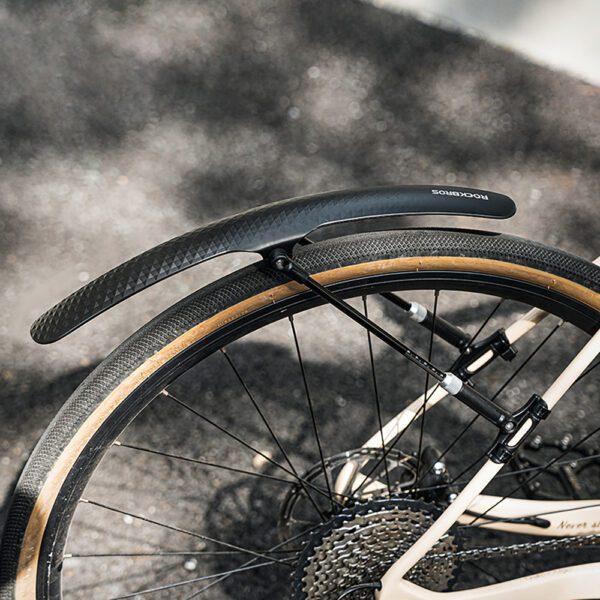 Rockbros 28210007001 bicycle fender, universal, adjustable - blackeng