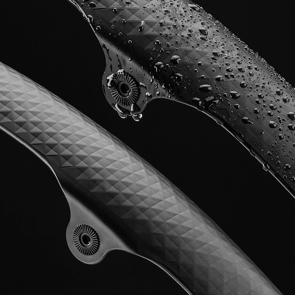 Rockbros 28210007001 bicycle fender, universal, adjustable - blackeng